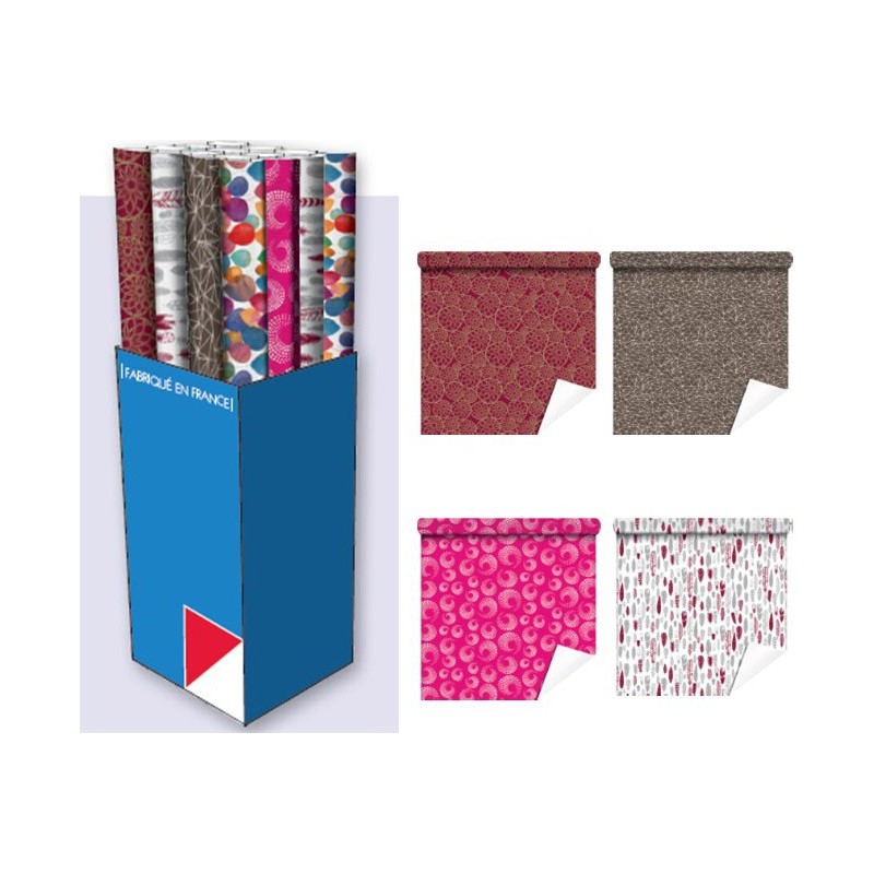 BOX PAPIER CADEAU AUTHENTIC 0.7 X 10 M