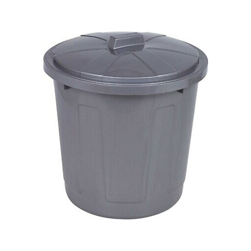 CONTAINER A CROQUETTES 50 L GRIS FONCE** PLANA