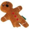 PELUCHE NOEL CHIENS PAIN D EPICE BRUN 25