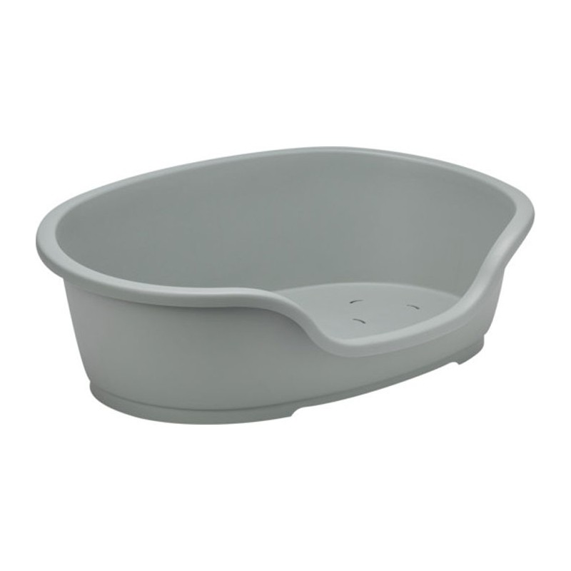 H260 PANIER PLASTIQUE DOMUS 60X36X20CM OLIVE DIM EXT 70CM