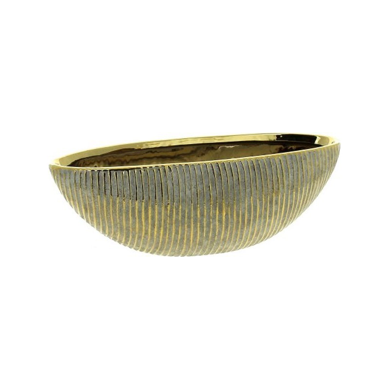 JARDINIERE OR 34.5*15 H12CM