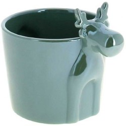 C.POT RENNE VERT D10 H8.5CM