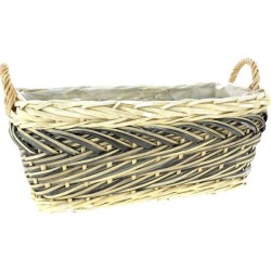 VANNERIE JARDINIERE GRISE...