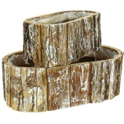 JARDI OVALE BOIS S/2...