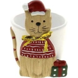 C.POT CHAT D7 H6/10.5CM