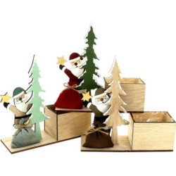 !!!!! DECO BOIS P.NOEL ASST...