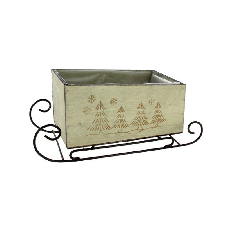 TRAINEAU BOIS GRIS 31*14H7.8 BOIS:22*14H9.4