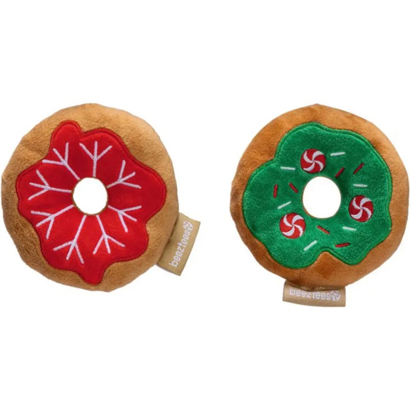 PELUCHE CHIENS DONUTS NOEL ASS 12X3