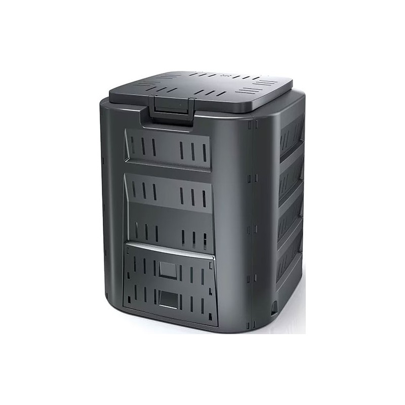COMPOSTEUR COMPOGREEN - BLACK 700X700X800 MM