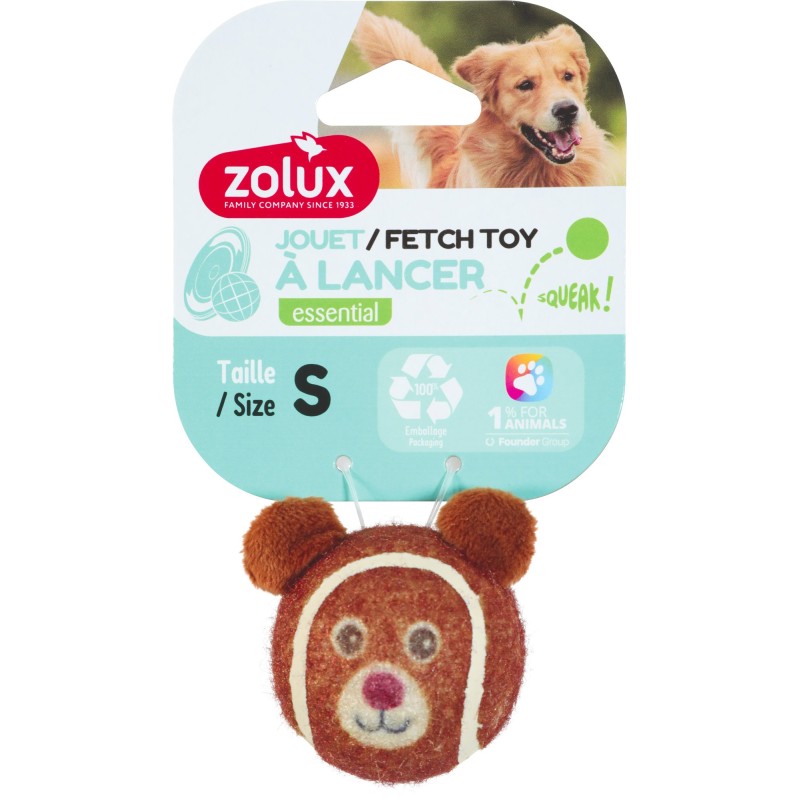 BALLE DE TENNIS OURSON S