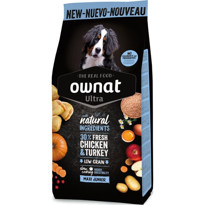 OWNAT ULTRA MAXI JUNIOR (DOG) 12 KG  uc27 remplace le 031530