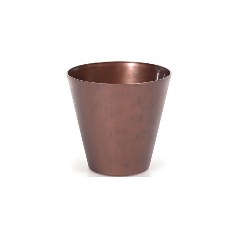 FLOWER POT TUBUS CORTEN - CORTEN STEEL - 20X20X19CM