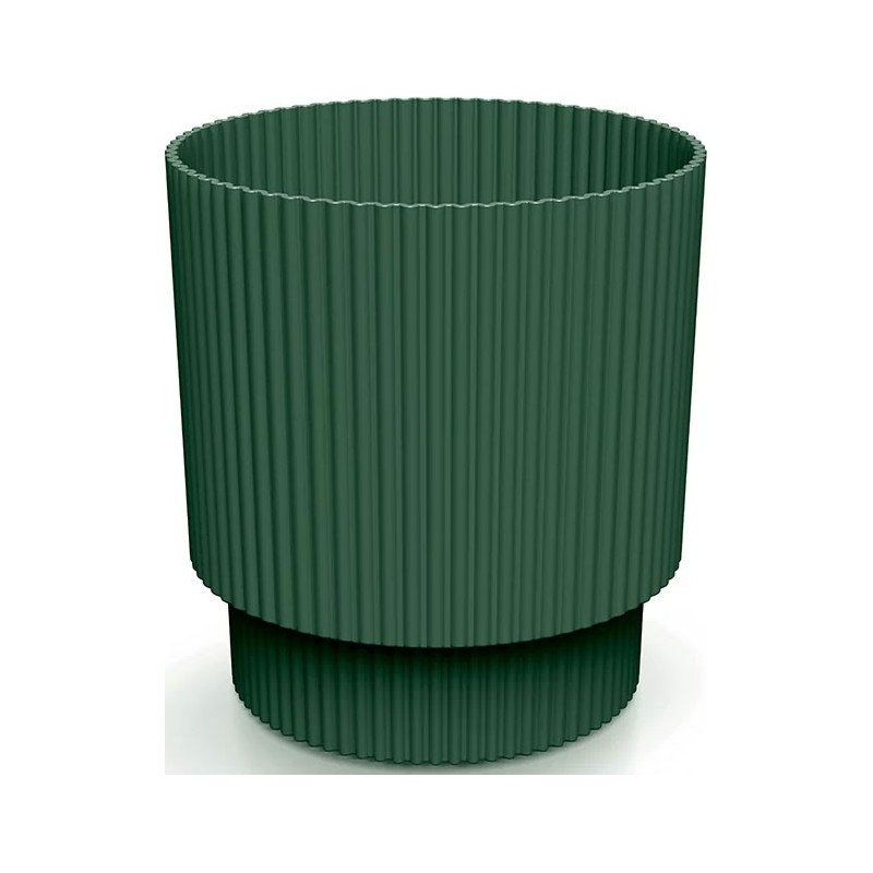 FLOWER POT MILLY ROUND - PINE GREEN 195X195X210 MM