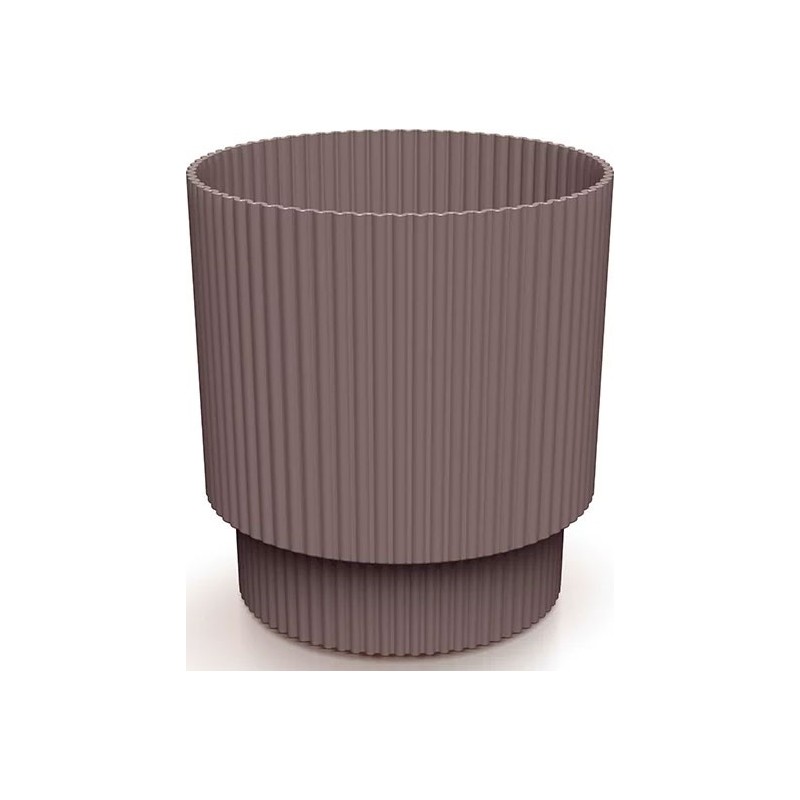FLOWER POT MILLY ROUND - MARSALA 168X168X181 MM