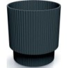 FLOWER POT MILLY ROUND - ANTHRACITE 146X146X157 MM