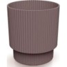 FLOWER POT MILLY ROUND - MARSALA 128X128X138 MM