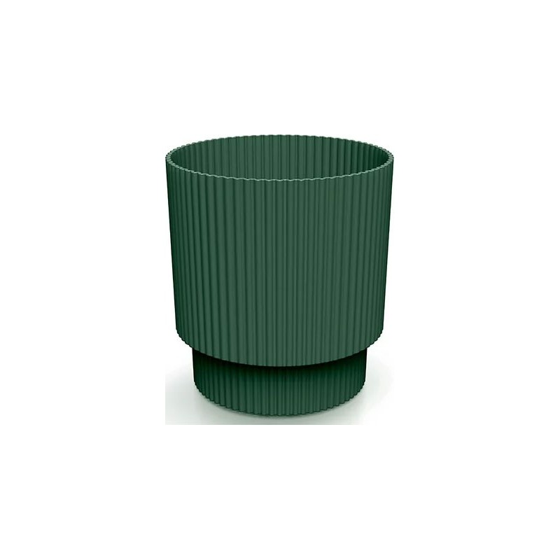 FLOWER POT MILLY ROUND - PINE GREEN 128X128X138 MM