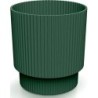 FLOWER POT MILLY ROUND - PINE GREEN 128X128X138 MM