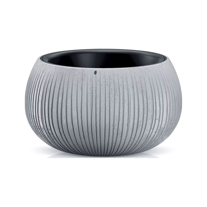 FLOWER POT BOWL - CONCRETE - 37X37X22CM