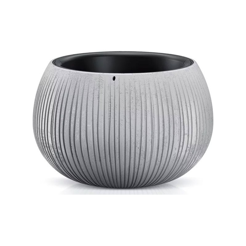 FLOWER POT BOWL - CONCRETE - 24X24X16CM