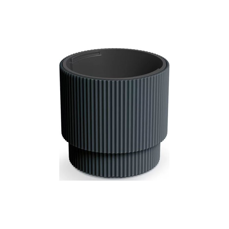 FLOWER POT MILLY - ANTHRACITE - 30X30X29CM