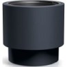 FLOWER POT HEOS - ANTHRACITE - 40X40X37CM
