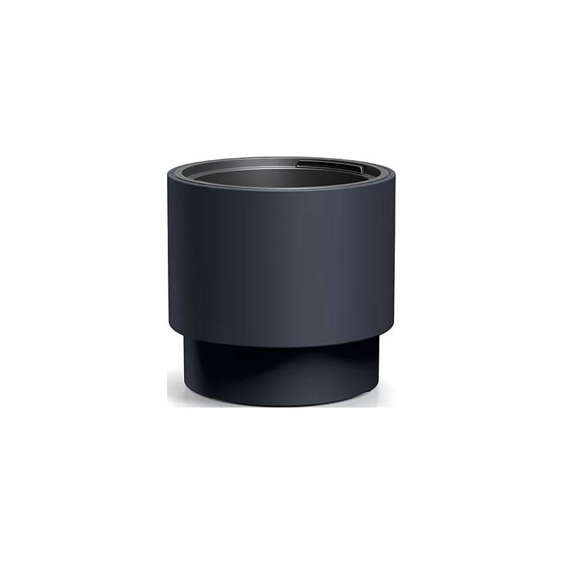 FLOWER POT HEOS - ANTHRACITE - 30X30X28CM