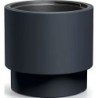 FLOWER POT HEOS - ANTHRACITE - 30X30X28CM