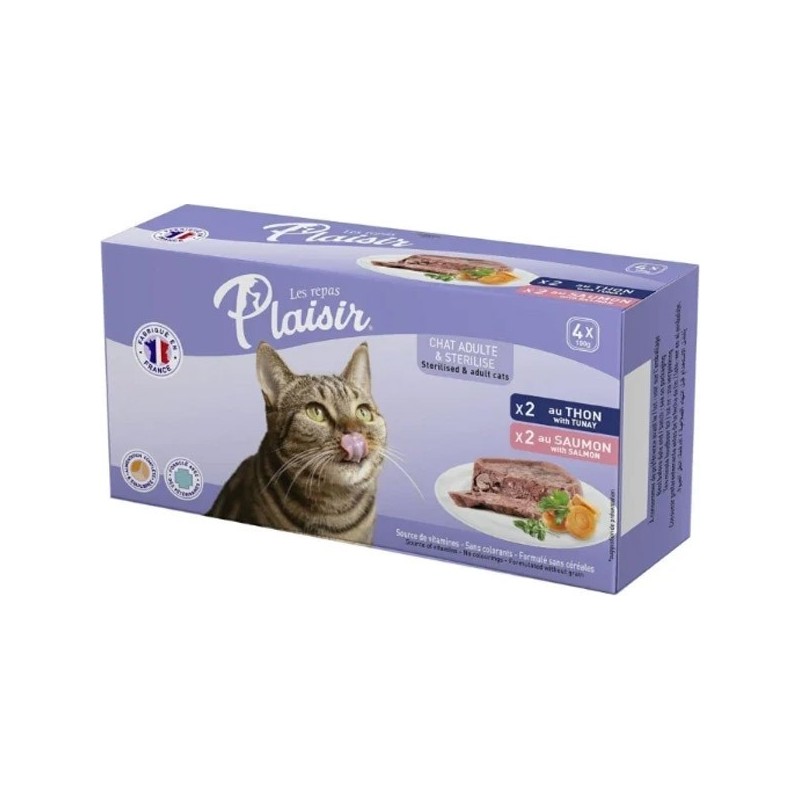RP CLUSTER 4X100G CHAT POISSONS