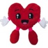 !!!! PELUCHE CŒUR ROUGE 28CM