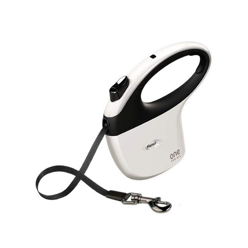 FLEXI FOR ALL SANGLE 5M NOIR ET BLANC