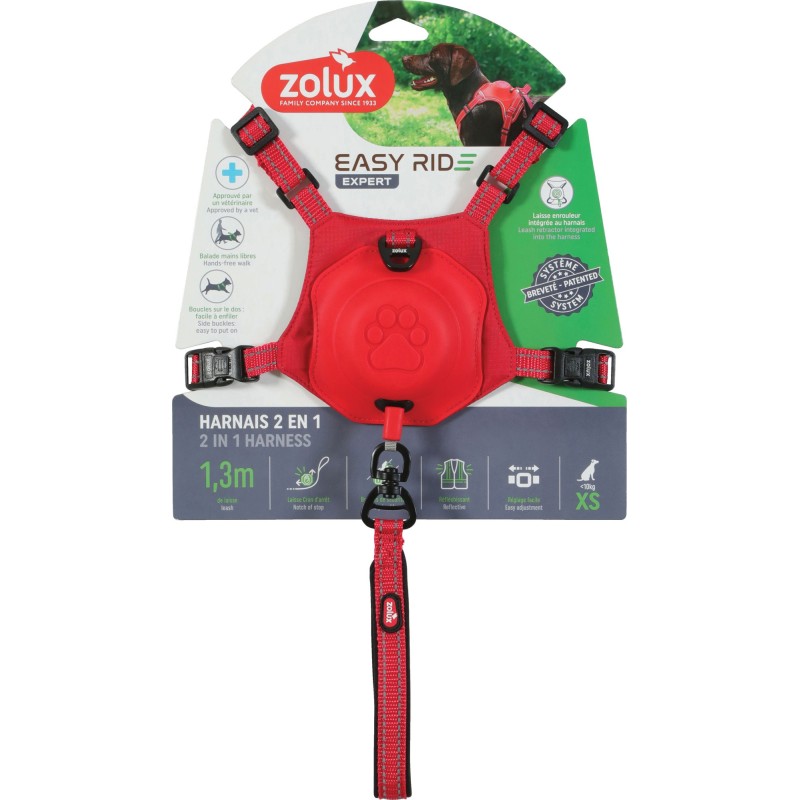 HARNAIS EASYRIDE XS ROUGE