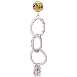 JOUET OISEAU ANNEAU CORDE...