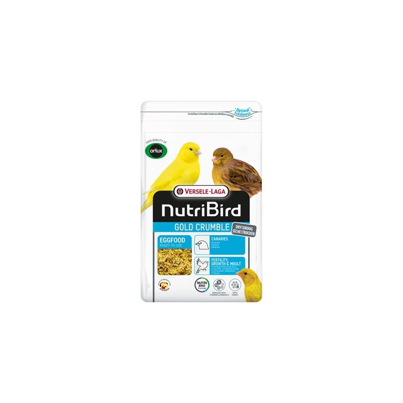 NUTRIBIRD GOLD CRUMBLE CANARIS 1KG  REMPLACE LE 424015