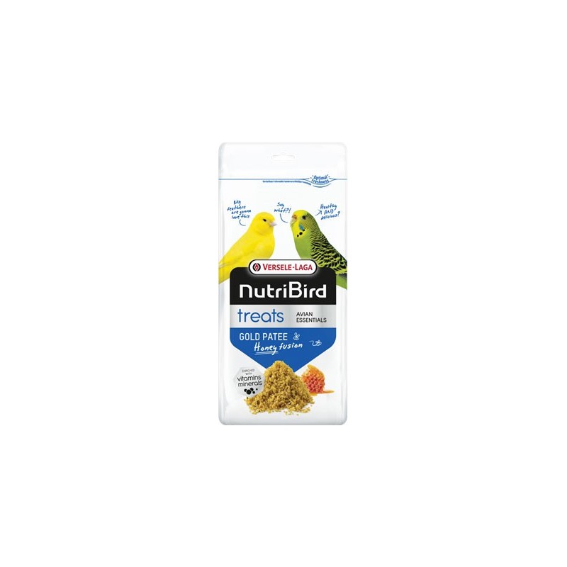 NUTRIBIRD TREATS GOLD PATEE HONEY FUSION 250G REMPLACE LE 424011