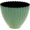 C.POT VERT FONCE VIEILLI D16 H13CM