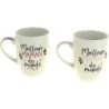 MUG MEILLEURE MAMAN ASST 2 H10CM