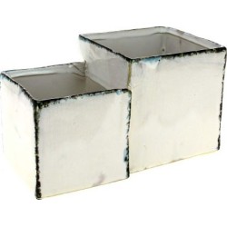 JARDINIERE BLANC 22.5*12...