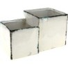 JARDINIERE BLANC 22.5*12 H12.5CM
