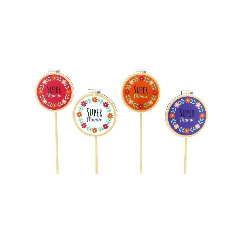 PIQUE SUPER MAMIE ASST COULEURS D6 H26CM