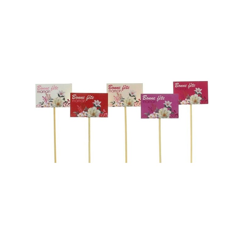 PIQUE MAMAN ASST 4 7.5*4.8 H25CM