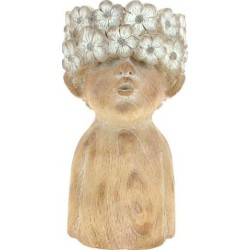 C.POT VISAGE BEIGE 26'26 H47CM