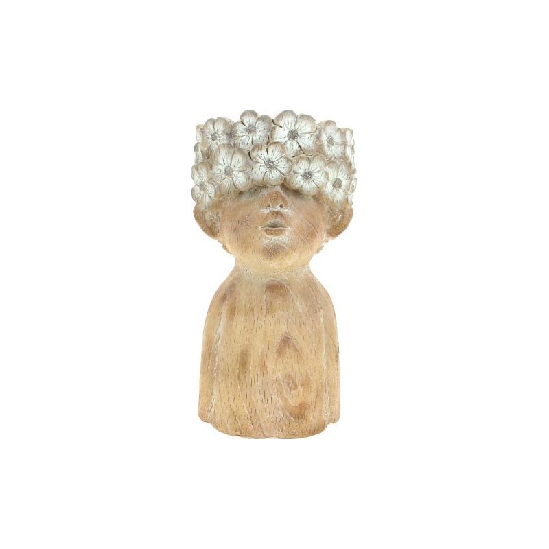 C.POT VISAGE BEIGE 26'26 H47CM