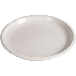 GLAZED SAUCER WHITE S4...