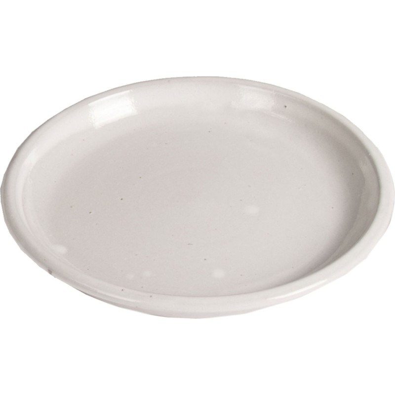 GLAZED SAUCER WHITE S4 D20/34H2,5/4