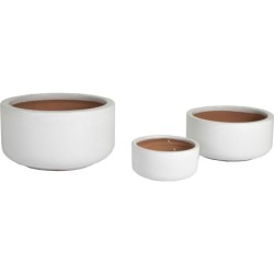 GLAZED BOWL WHITE S3...