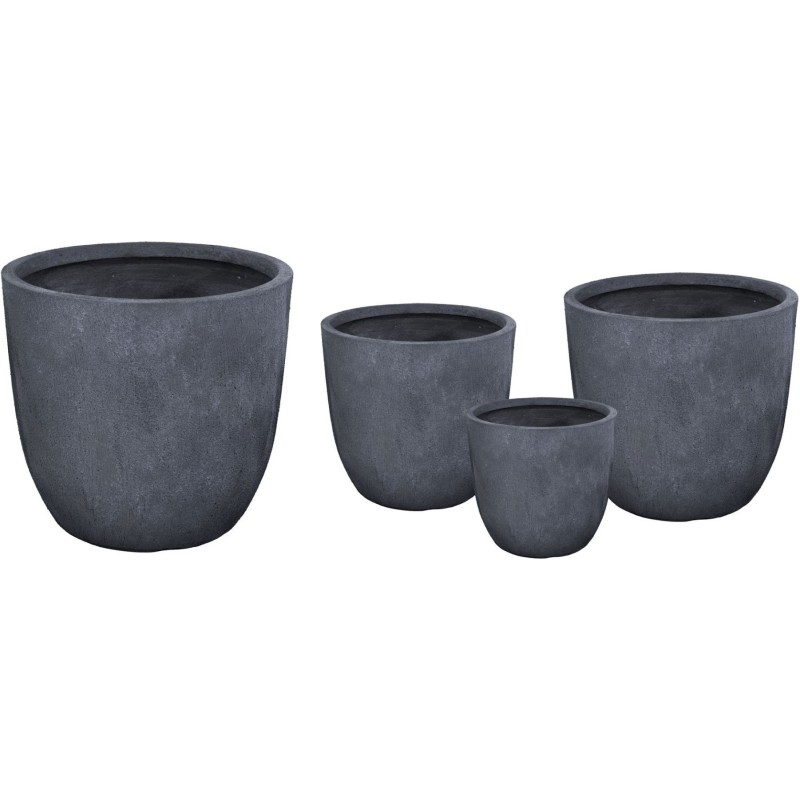 TEXAS EGG POT GRAPHITE S4 D25/45H25/43