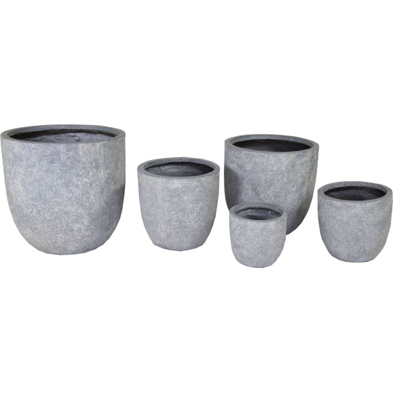ARIZONA EGG POT WASHED GREY S5 D25/55H25/51