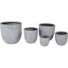 ARIZONA EGG POT WASHED GREY S5 D25/55H25/51