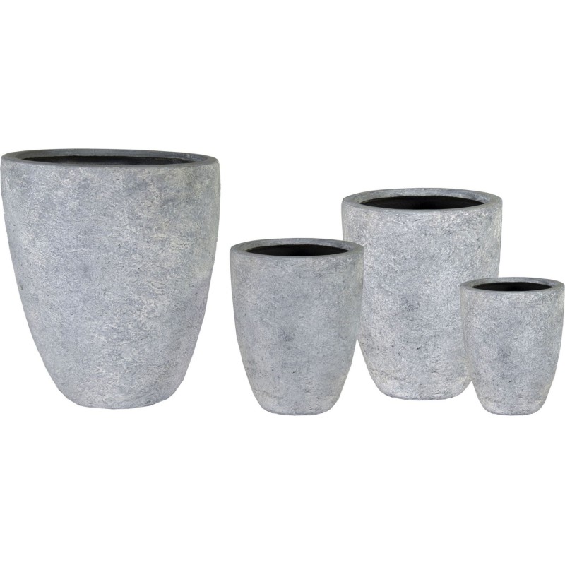 ARIZONA EGG POT HIGH WASHED GREY S4 D28/50H38/56